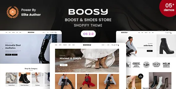 Boosy - Boost & Shoes Store Shopify 2.0 Theme