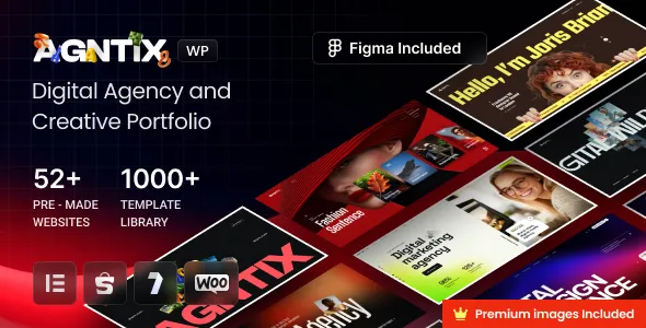 Agntix - Digital Agency & Creative Portfolio WordPress Theme