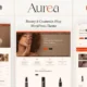 Aurea – Beauty Cosmetic WordPress Theme