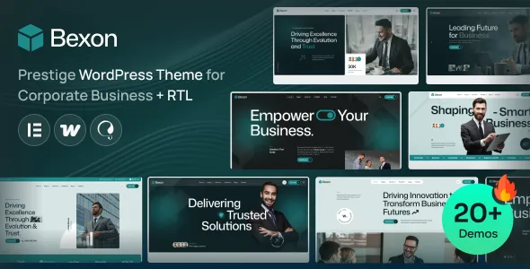 Bexon - Corporate Business WordPress Theme