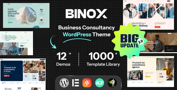Binox Business Consulting Theme