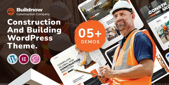 Buildnow - Construction & Building WordPress Theme
