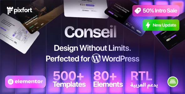 Conseil Business & Multipurpose Elementor WordPress Theme