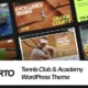 Courto – Tennis Club & Padel WordPress Theme