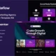 Crateflow – Digital Marketing Agency Elementor Template Kit