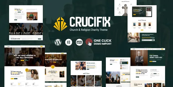 Crucifix - Church WordPress Theme