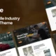 Extice – Textile Industry WordPress Theme