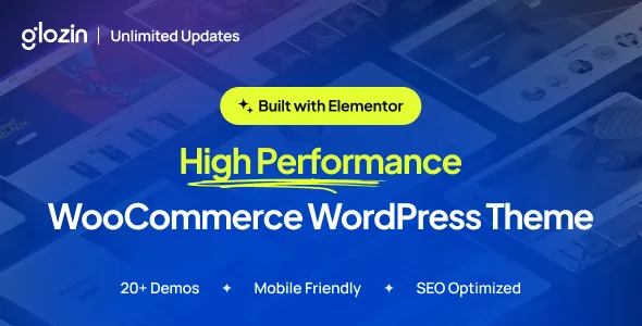 Glozin - Multipurpose WooCommerce WordPress Theme