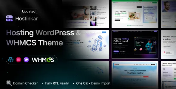 Hostinkar - Hosting WordPress & WHMCS Theme