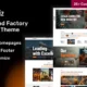 Industriz – Industry and Factory WordPress Theme