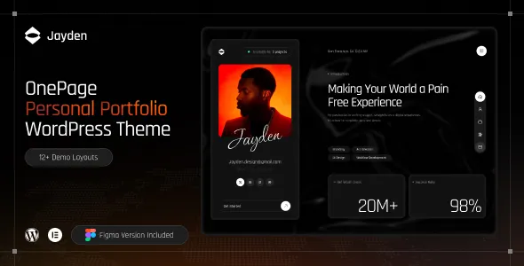 Jayden Personal Portfolio WordPress