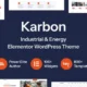 Karbon – Industrial & Energy Elementor WordPress Theme