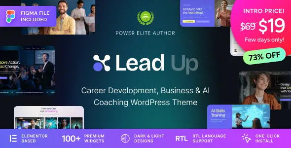 Lead Up - Mentoring & Business Coaching WordPress Theme
