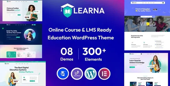 Learna - Education & Online Course WordPress Theme