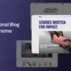 Oenzy – Personal Blog FSE WordPress Theme