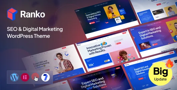 Ranko - SEO & Digital Marketing WordPress Theme