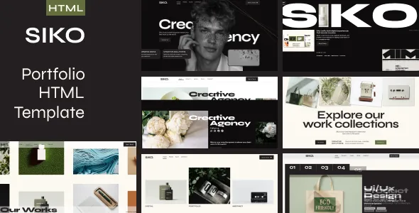 Siko - Creative Portfolio & Agency WordPress Theme