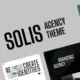 Solis – Creative Agency and Portfolio WordPress Theme