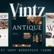Vintz – Local Tourist Antique Shop WordPress Theme