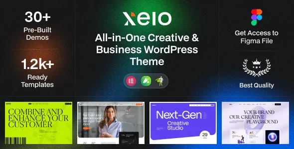 Xelo All-in-One Creative & Business WordPress Theme
