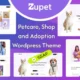 Zupet – Pet Care and Adoption WordPress & Woocommerce Theme