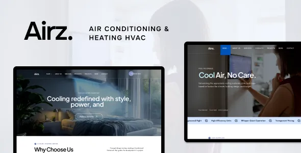 Airz - Air Conditioning & Heating HVAC WordPress Theme