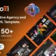 Amoxi – Creative Agency and Portfolio HTML Template