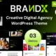 Brandx – Creative Digital Agency & Portfolio WordPress Theme for Elementor