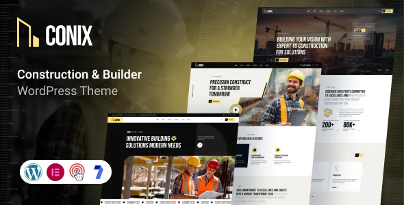 Conix – Construction WordPress Theme Conix – Construction WordPress Theme