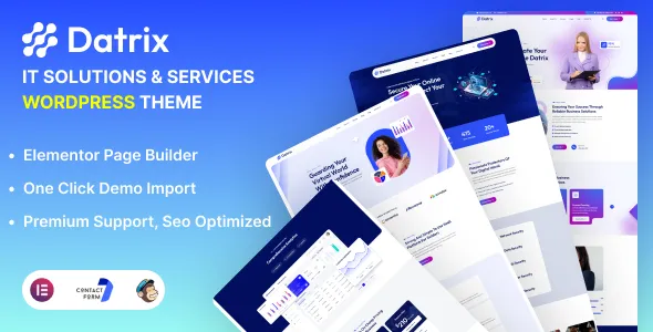 Datrix - IT Service & Technology WordPress Theme