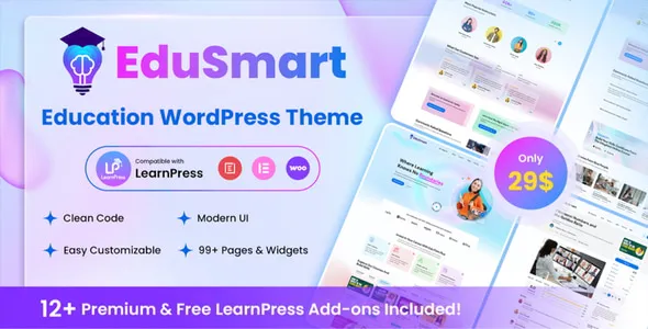 Education WordPress Theme EduSmart