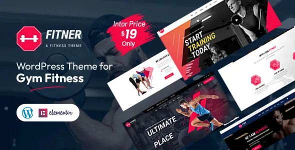 Fitner Gym Fitness WordPress Theme