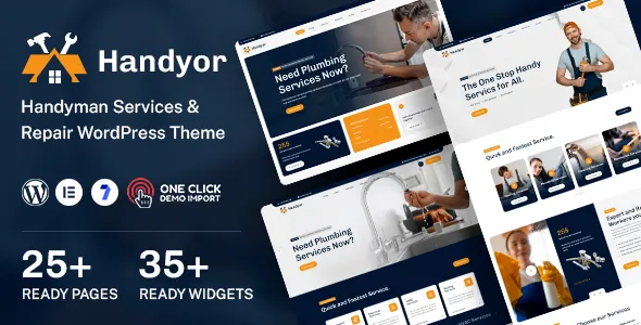 Handyor – Handyman Services & Repair WordPress Theme