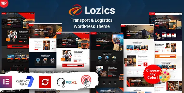 Lozics - Transport Logistics WordPress