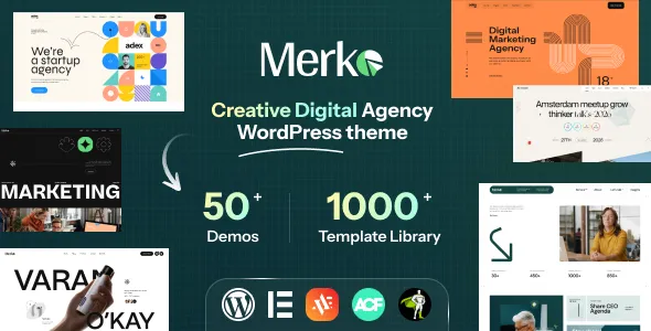 Marko GSAP Creative Agency WordPress Theme
