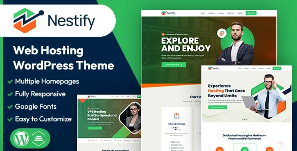 Nestify Web Hosting WHMCS & WordPress Theme