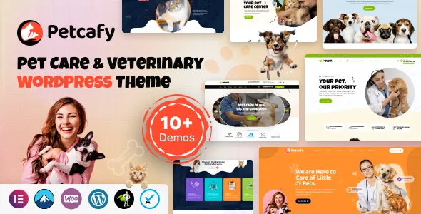 Petcafy - Pet Care & Veterinary WordPress Theme