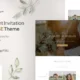 Robbie & Magie – Wedding Event Invitation Gutenverse FSE WordPress Block Theme