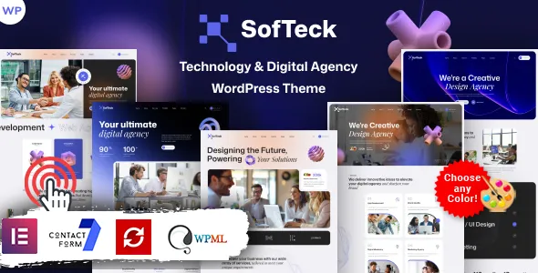 Softeck - Digital Agency WordPress