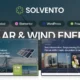 Solvento – Solar & Wind Energy WordPress Theme