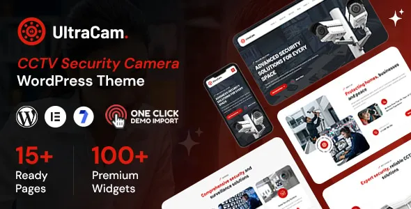 Ultracam - CCTV WordPress Theme