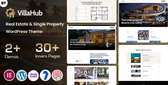 Villahub - Real Estate & Single Property WordPress Theme