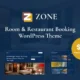 Zone – Room & Restaurant Booking WordPress Theme