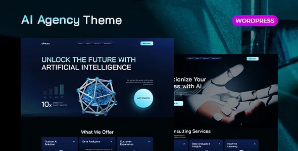 aiNexa - AI Agency WordPress Theme