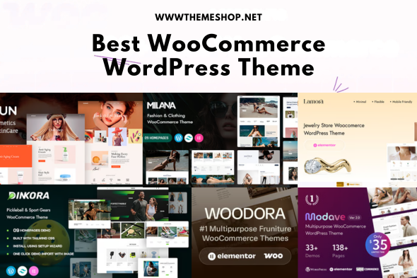 Best WooCommerce WordPress Theme with Modern Design