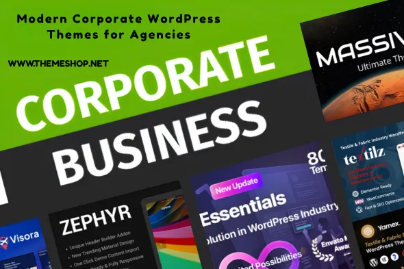 Modern Corporate WordPress Themes for Agencies