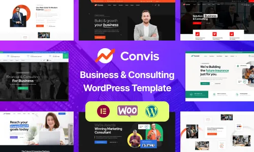 Convis - Consulting Business Elementor WordPress Theme