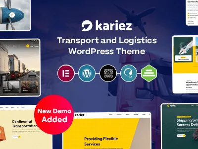 Kariez - Transportation & Logistics WordPress Theme