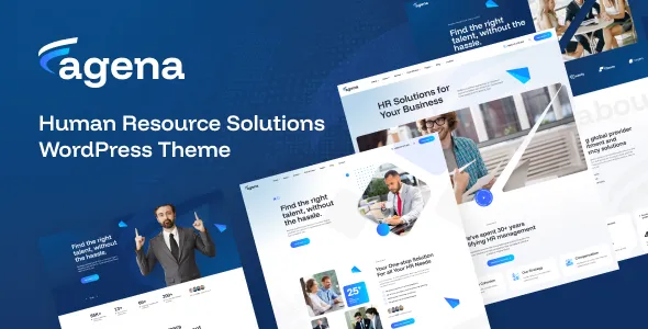 Agena - Human Resource Solutions WordPress Theme