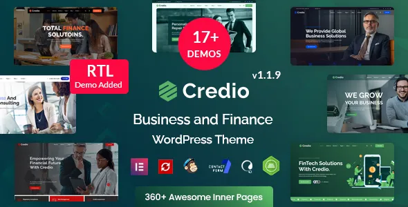 Credio - Business and Finance WordPress